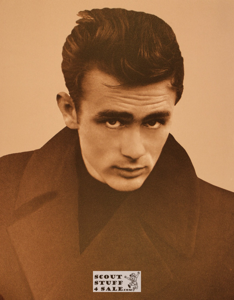 James Dean Sepia Poster Postcard by Classico SF #130-310, 11x14"