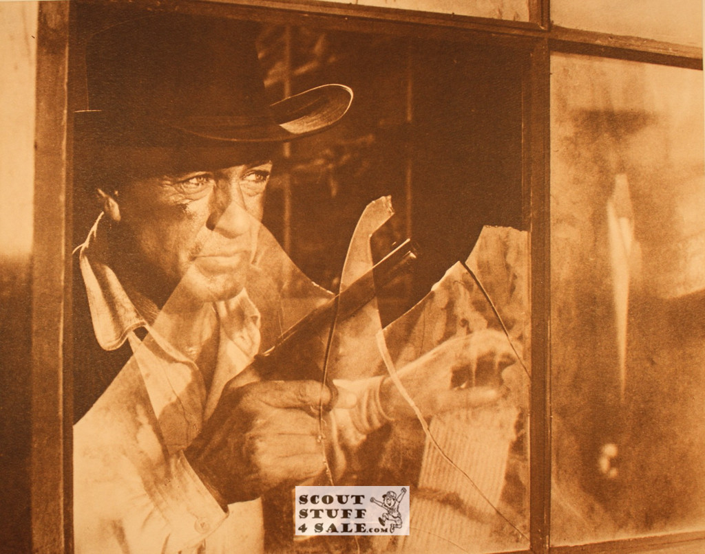 Gary Cooper Sepia Poster Postcard by Classico SF #130-e13, 11x14"