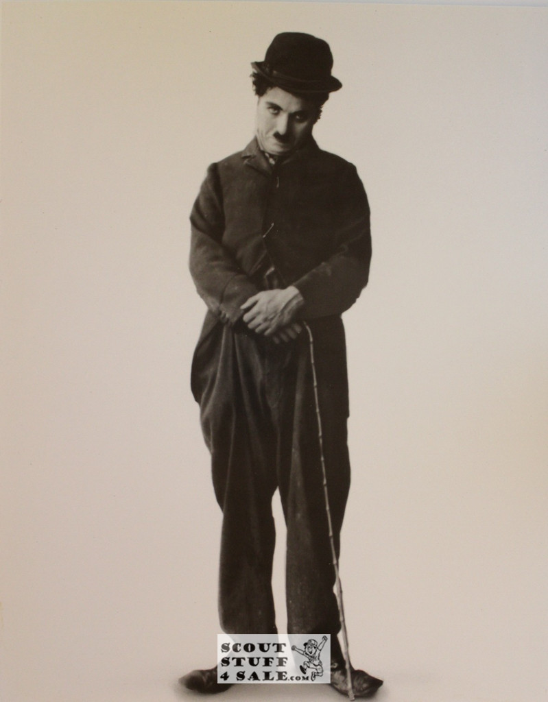Charlie Chaplin Poster Postcard by Classico SF #148-003, 11x14"