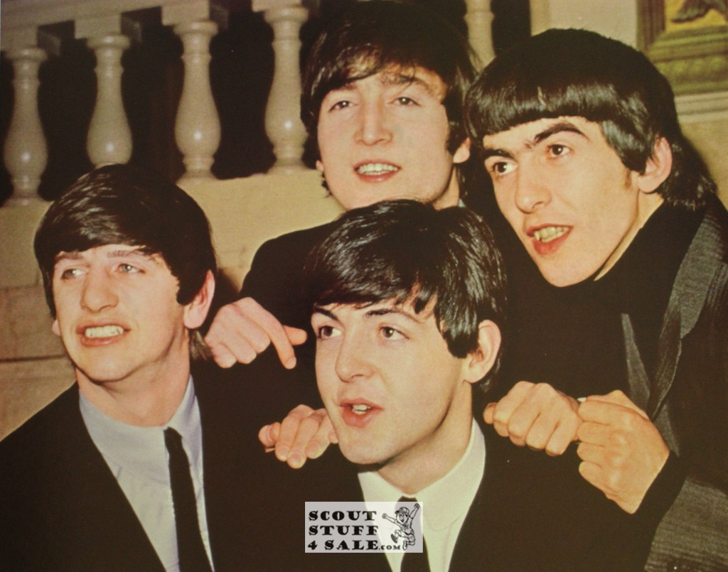 The Beatles Poster Postcard by Classico SF #182-042, 11x14"