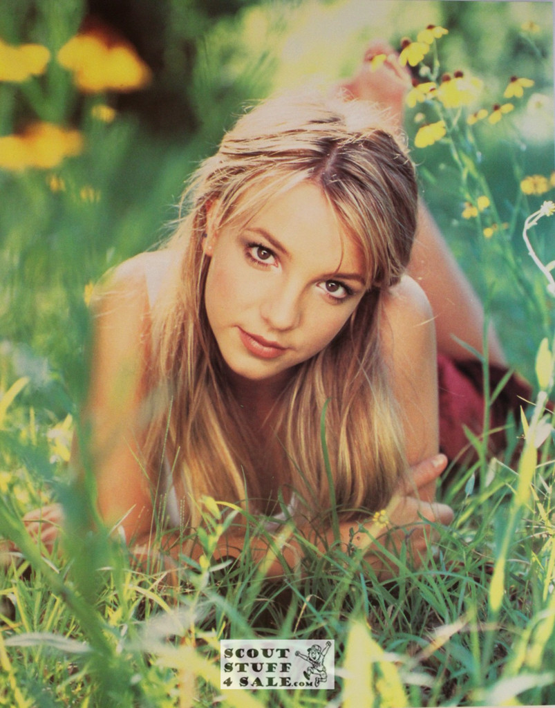 Britney Spears Poster Postcard by Classico SF #182-126, 11x14"