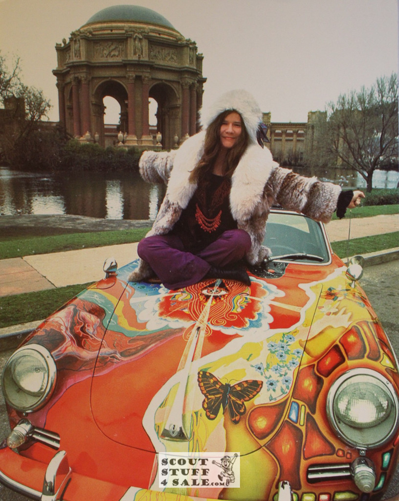 Janis Joplin Poster Postcard by Classico SF #182-129, 11x14"