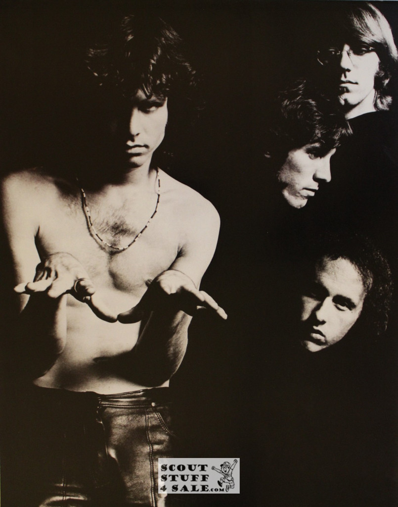The Doors Poster Postcard by Classico SF #182-151, 11x14"