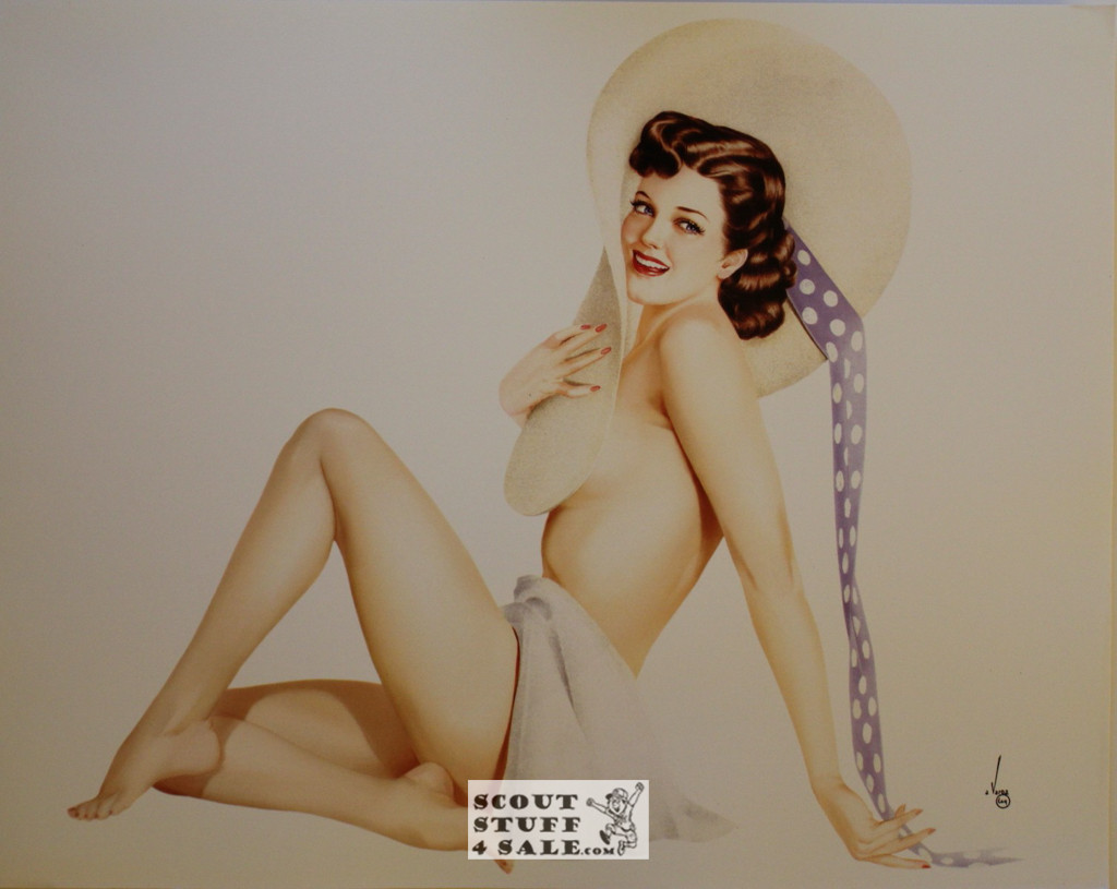 Alberto Vargas "Vargas Girl" Art Poster Postcard, Classico SF #182-205, 11x14"