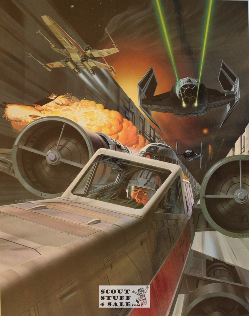 Star Wars Poster Postcard by Classico SF #183-020, 11x14"