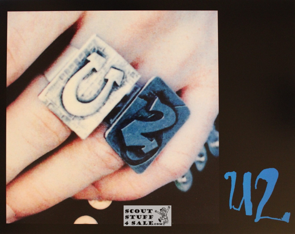 U2 Poster Postcard by Classico San Francisco #467-008, 11x14"