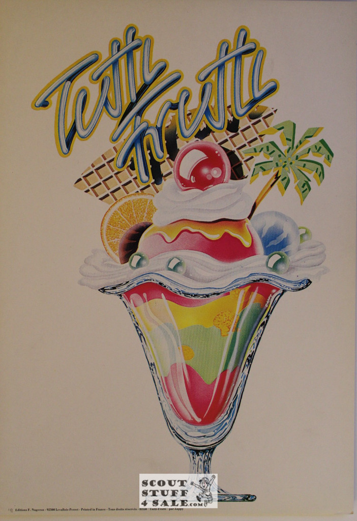 Illustration Art by Zappy, French Poster, Editions Nugeron #H350, 11x15.25"