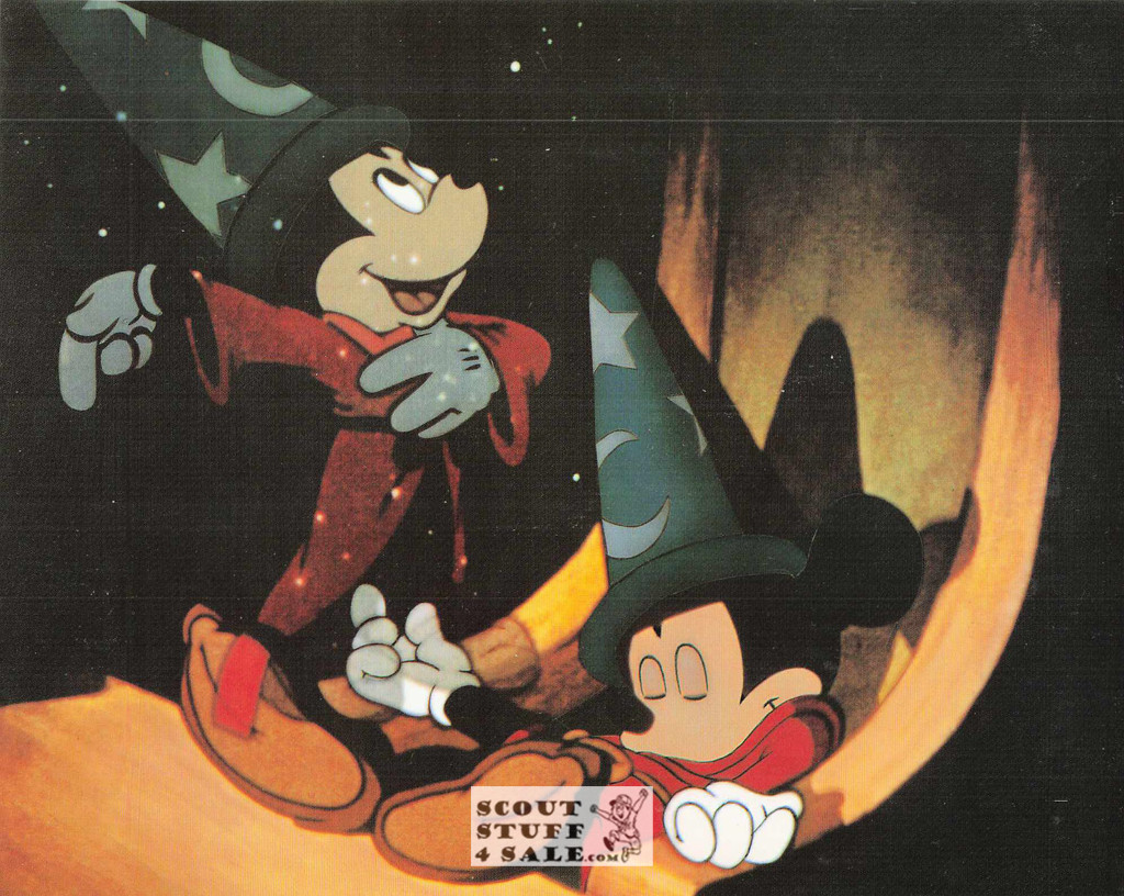 Walt Disney Fantasia Postcard by Classico San Francisco #456-002, 8x10"