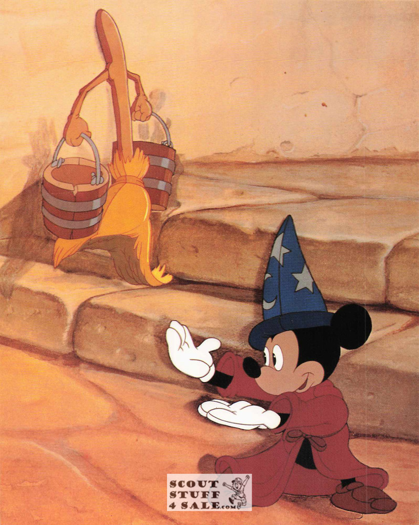 Walt Disney Fantasia Postcard by Classico San Francisco #456-003, 8x10"