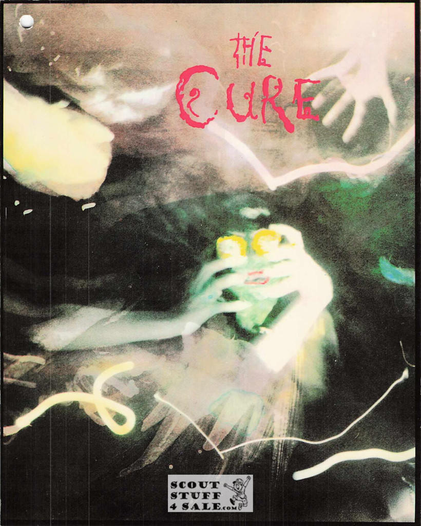 The Cure 8x10" English Poster by Editions Nugeron #PA410, hole punched in corner