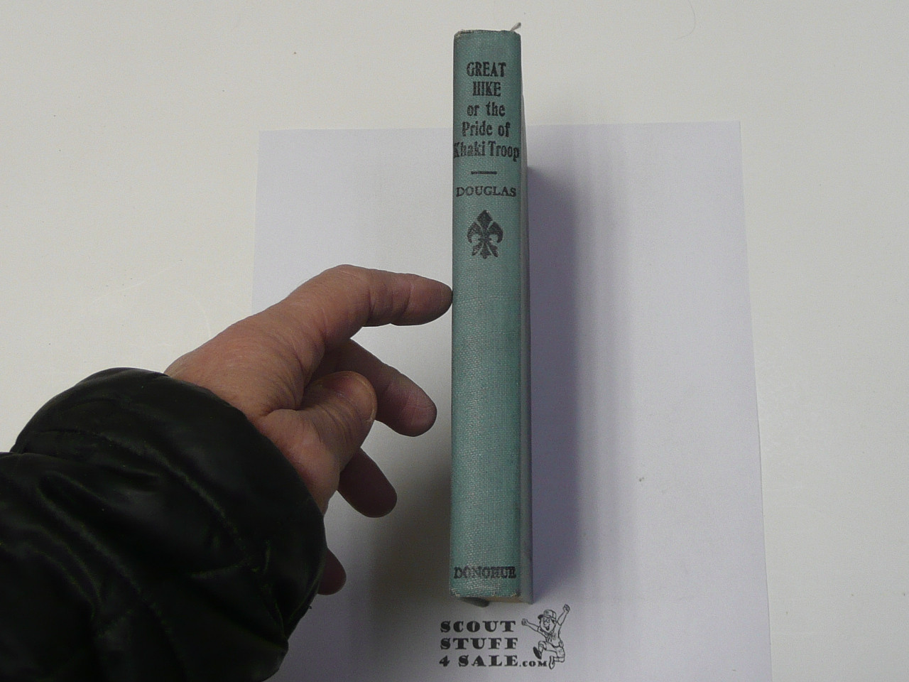 The Hickory Ridge Boy Scouts Great Hike or The Pride of the Khaki Troop, By Captain Alan Douglas, 1913 First Edition, Hardbound, Boy Scout Story Book #3