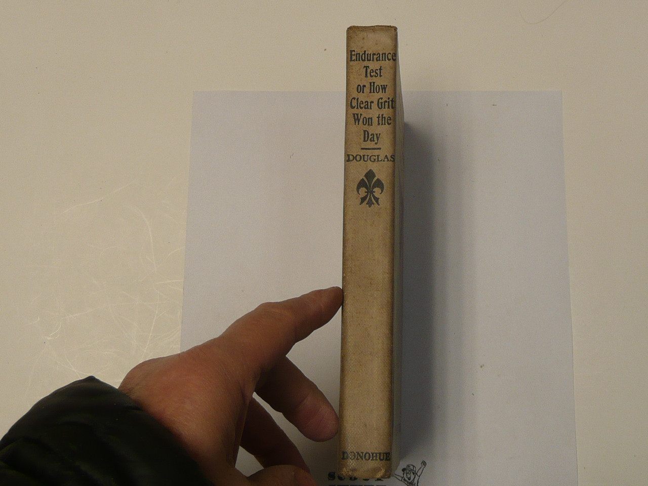The Hickory Ridge Boy Scouts Endurance Test or How Clear Grit Won the Day, By Captain Alan Douglas, 1913 First Edition, Hardbound, Boy Scout Story Book