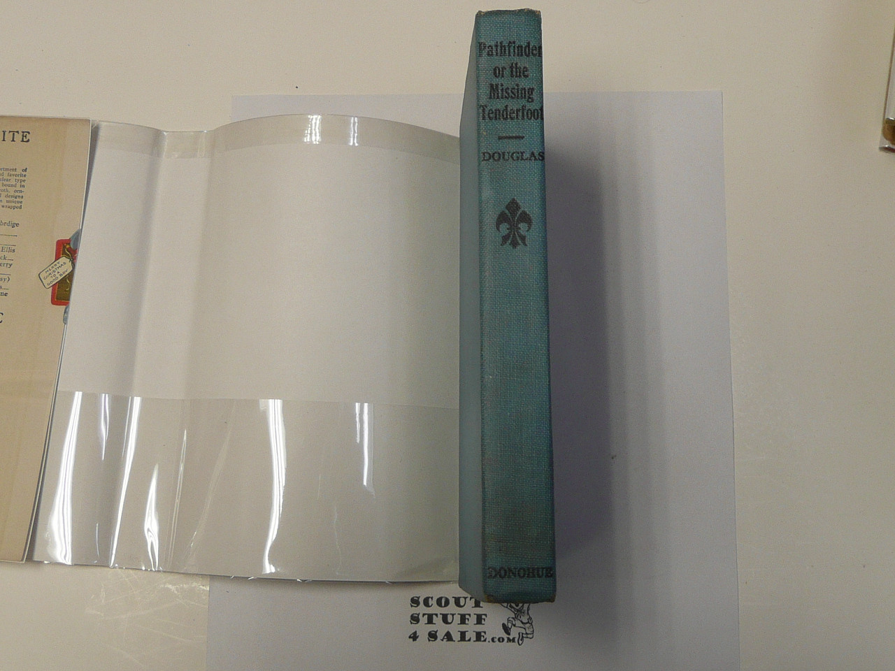 Hickory Ridge Boy Scouts Pathfinder or The Missing Tenderfoot, By Captain Alan Douglas, 1913 First Edition, Hardbound with Dust Jacket, Boy Scout Story Book #2