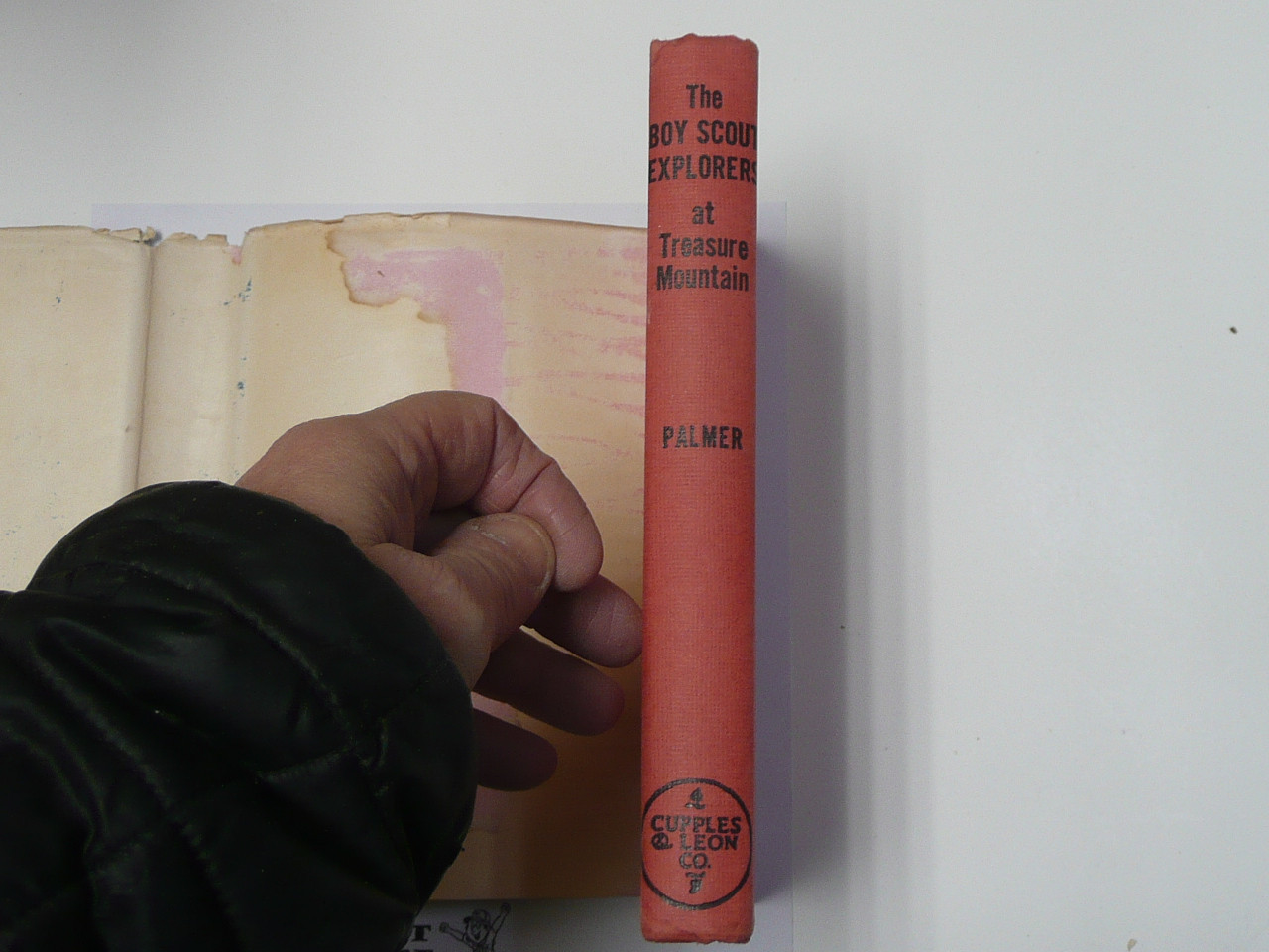 The Boy Scout Explorers at Treasure Mountain, by Don Palmer., 1955 First Printing, Hardbound with Dust Jacket, Boy Scout Story Book