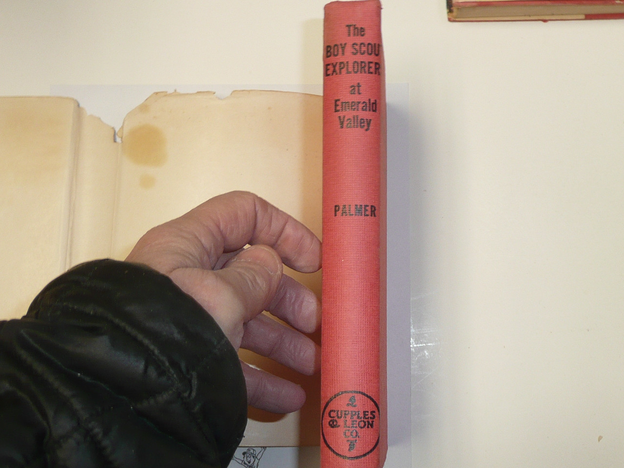 The Boy Scout Explorers at Emerald Valley, by Don Palmer., 1955 First Printing, Hardbound with Dust Jacket, Boy Scout Story Book