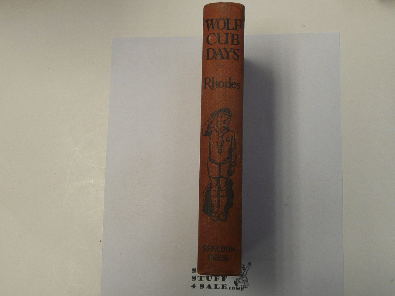 Wolf Cub Days, By Margaret G. Rhodes, 1930's Harbound, U.K. Cub Scout Story Book