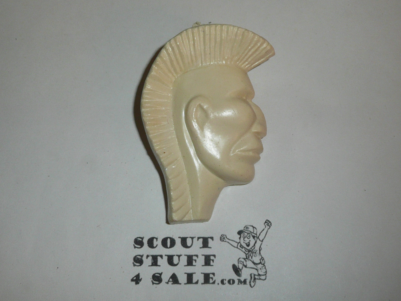Indian Brave Neckerchief Slide, by Magnus
