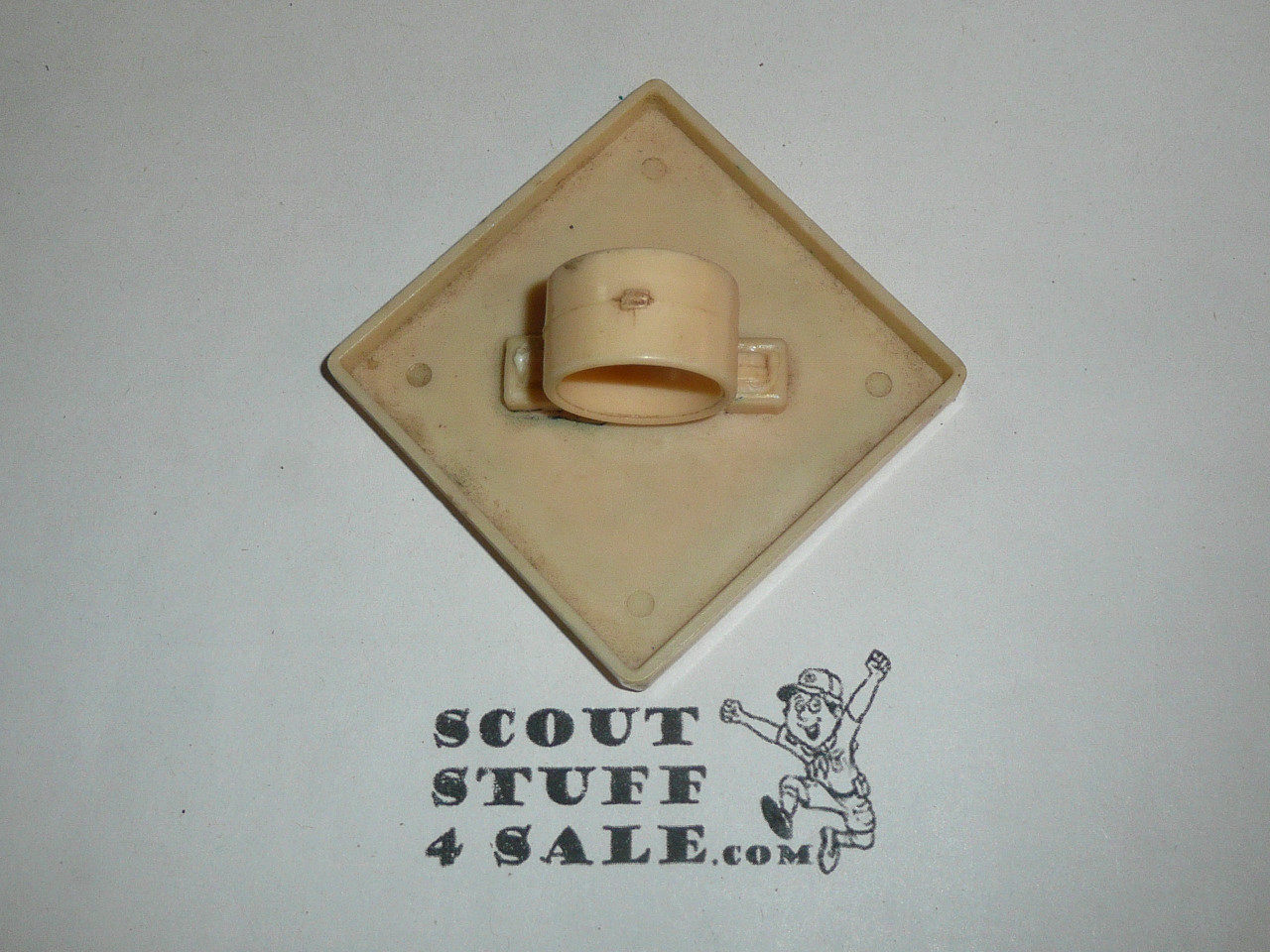 Tall Pine Council 1968 Camporee Neckerchief Slide, Plastic