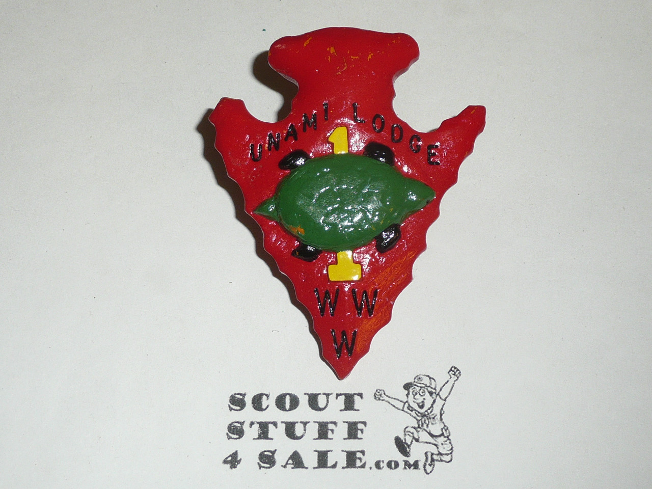 Order of the Arrow Lodge #1 Unami NEAL Neckerchief Slide
