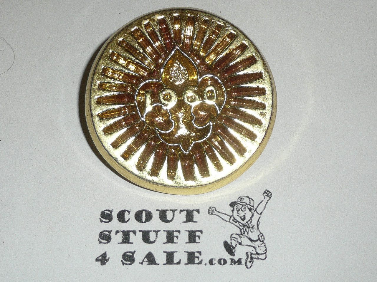 1960 Resin Neckerchief Slide, by Torchy Plastics