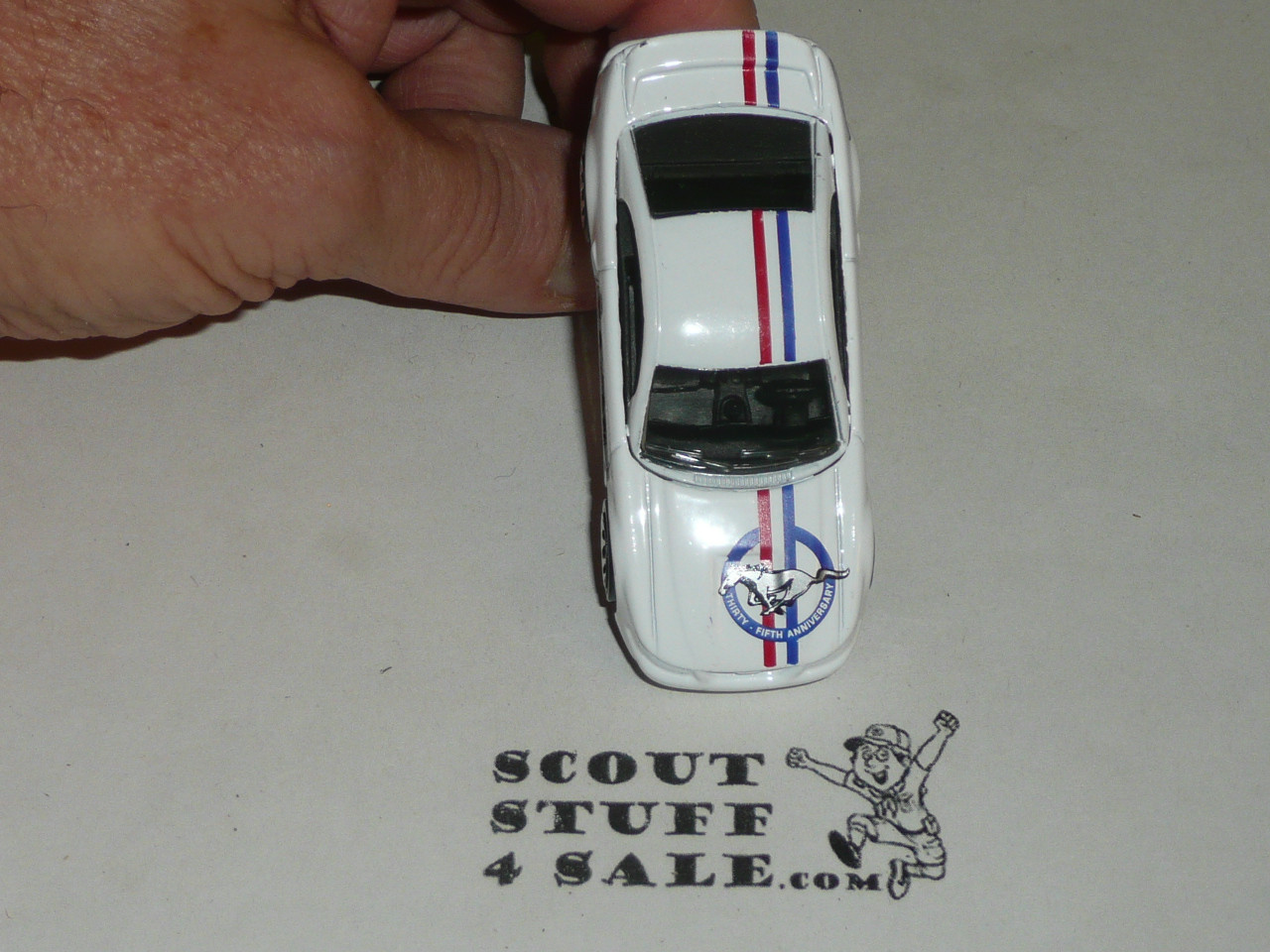 Mustang Matchbox Neckerchief Slide