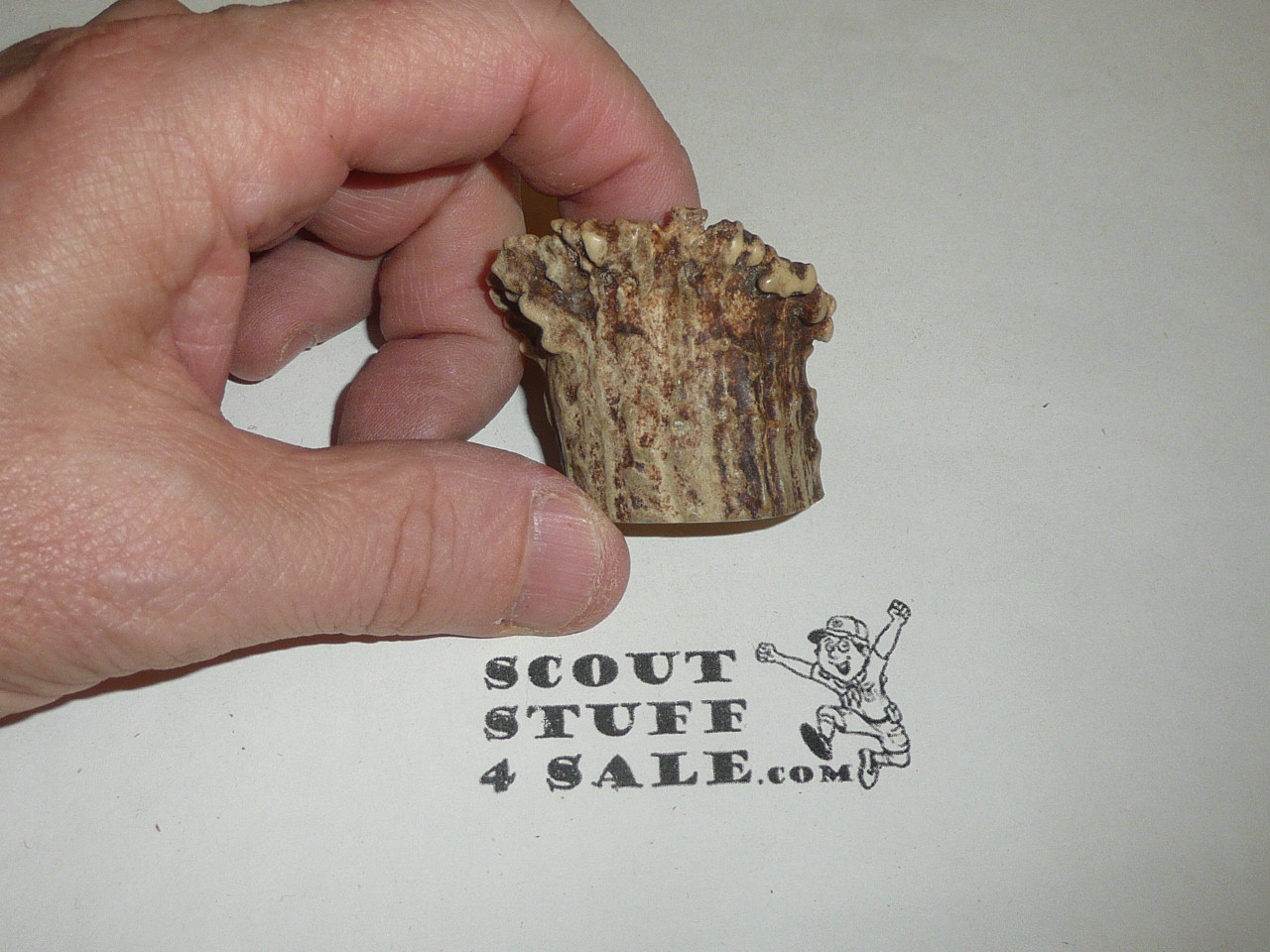 Antler Neckerchief Slide