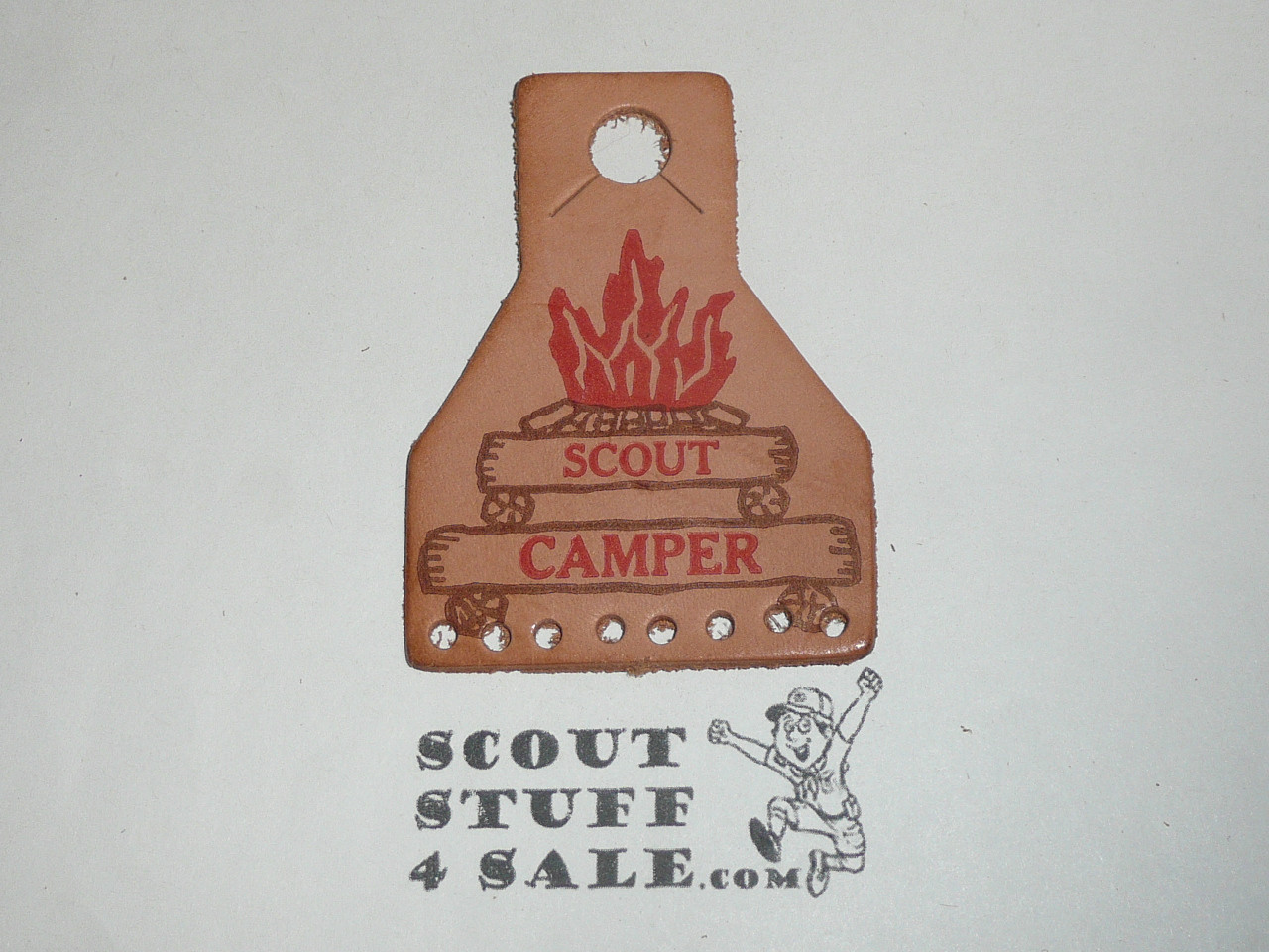 Generic Scout Camper Leather Activity Award