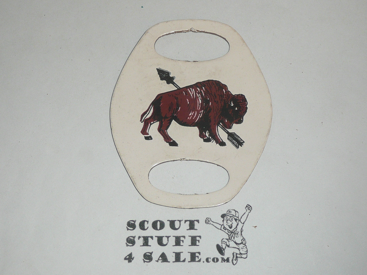 Order of the Arrow Lodge #141 Leather Neckerchief Slide
