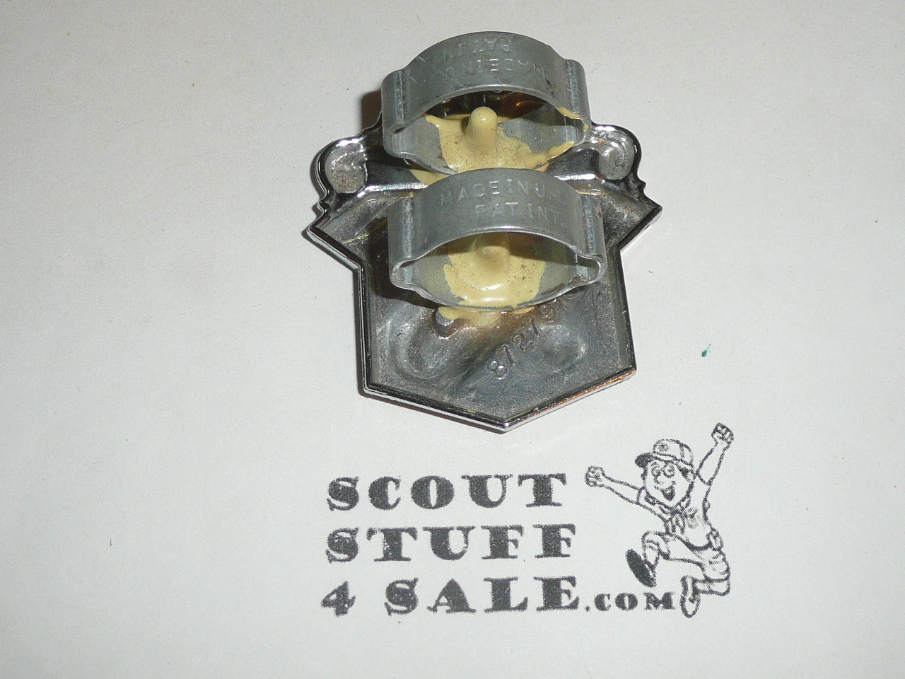 1969 - 1970 Buick Electra 225 Roof Sail Panel Emblem Ornament Made into a Neckerchief Slide