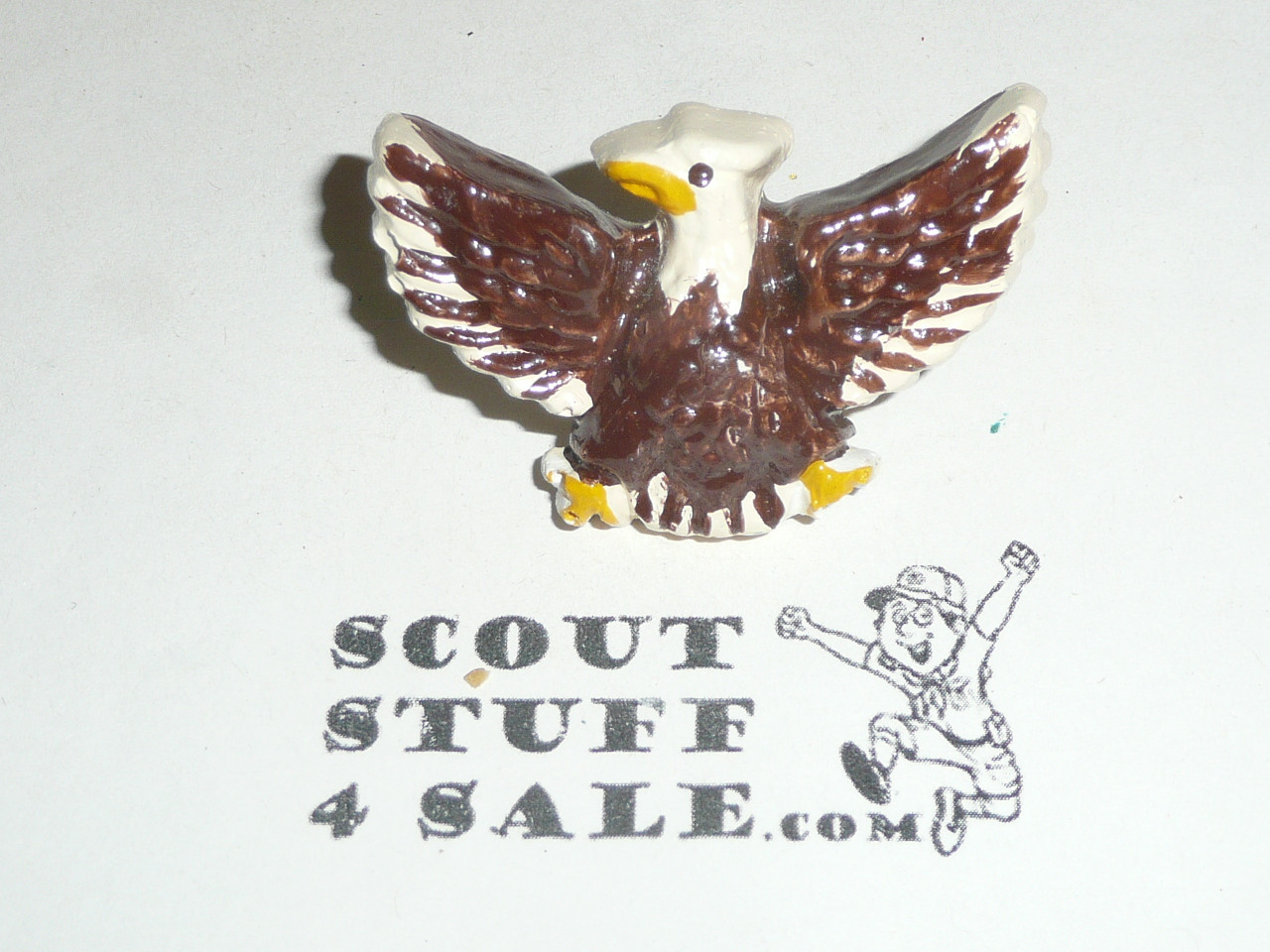 Eagle Plaster Neckerchief Slide #3