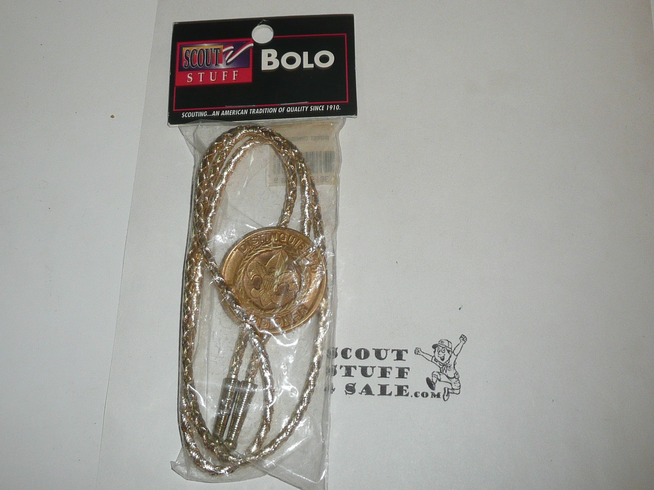 Distinguished Commissioner Cast Bolo Tie, new in package