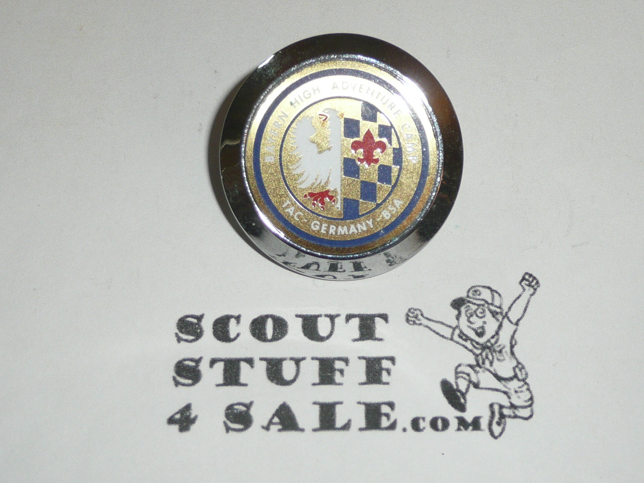 Bayern High Adventure Camp Neckerchief Slide, Transatlantic Council