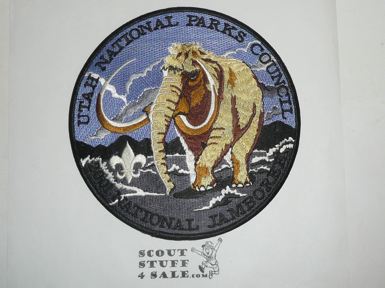 2001 Boy Scout National Jamboree Utah National Parks Council JSP jacket patch