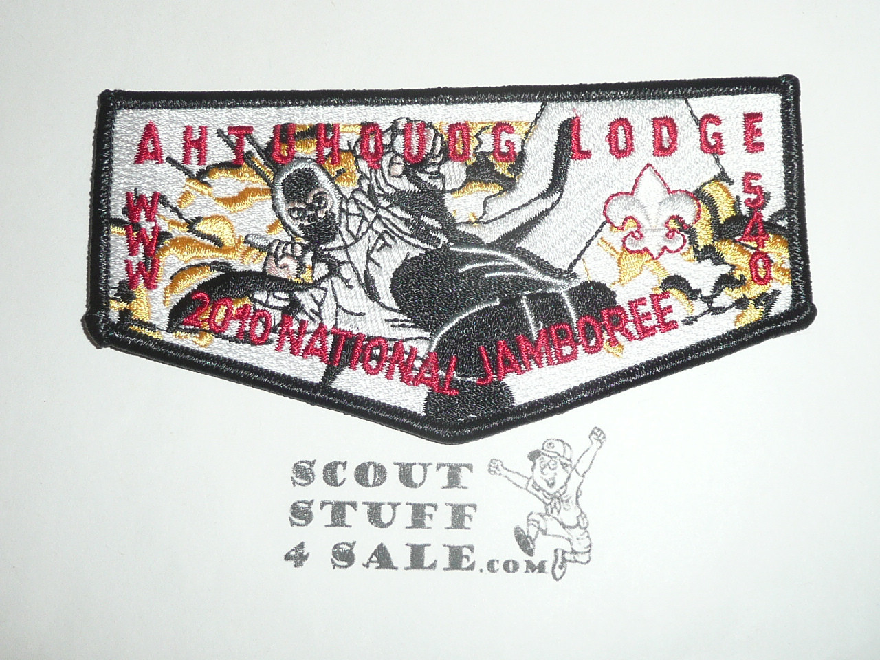 Order of the Arrow Lodge #540 Ahtuhquog 2010 National Jamboree Flap Patch