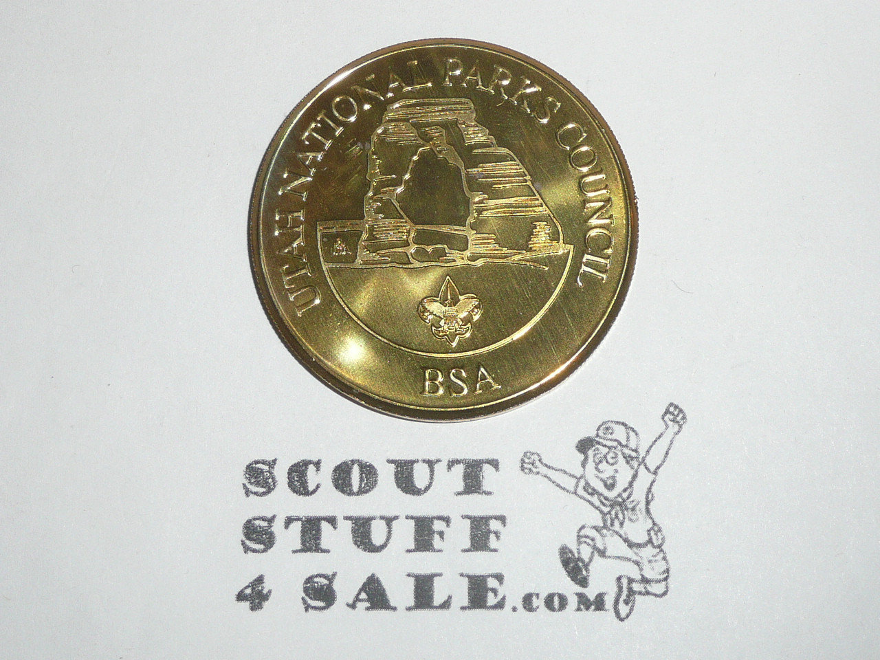 Utah National Parks Personal Fitness Norman Rockwell Coin / Token