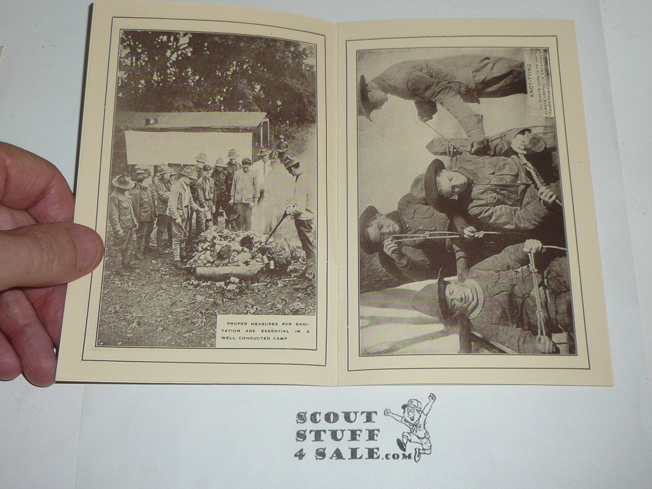 1920 What Boy Scouts Do, Boy Scout Promotional Brochure, Pictoral book, Great teens Scouting pictures, 24 pages, 9-20 printing