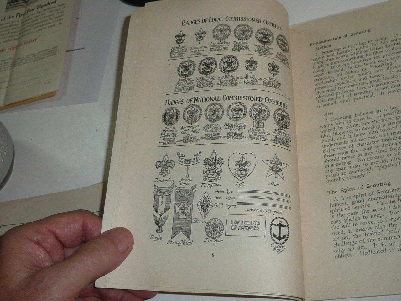 The Scoutmaster and His Troop, 1920 Printing, 52 pages