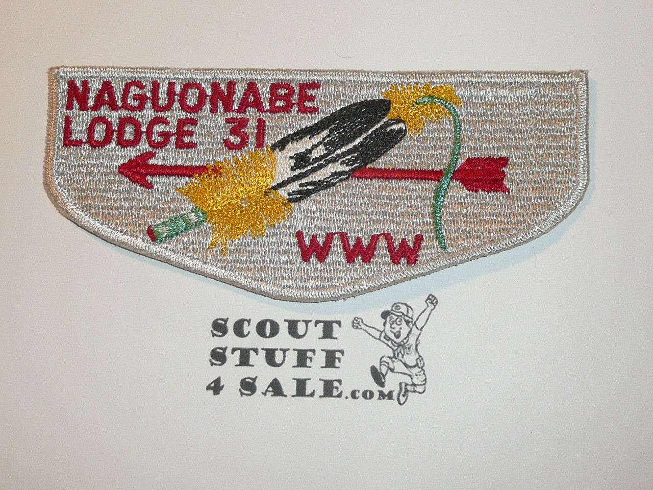 Order of the Arrow Lodge #31 Naguonabe s2 Flap Patch