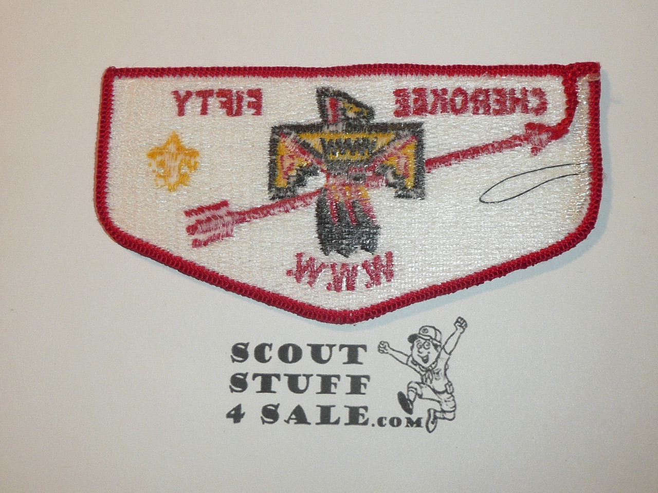 Order of the Arrow Lodge #50 Cherokee s2b Flap Patch