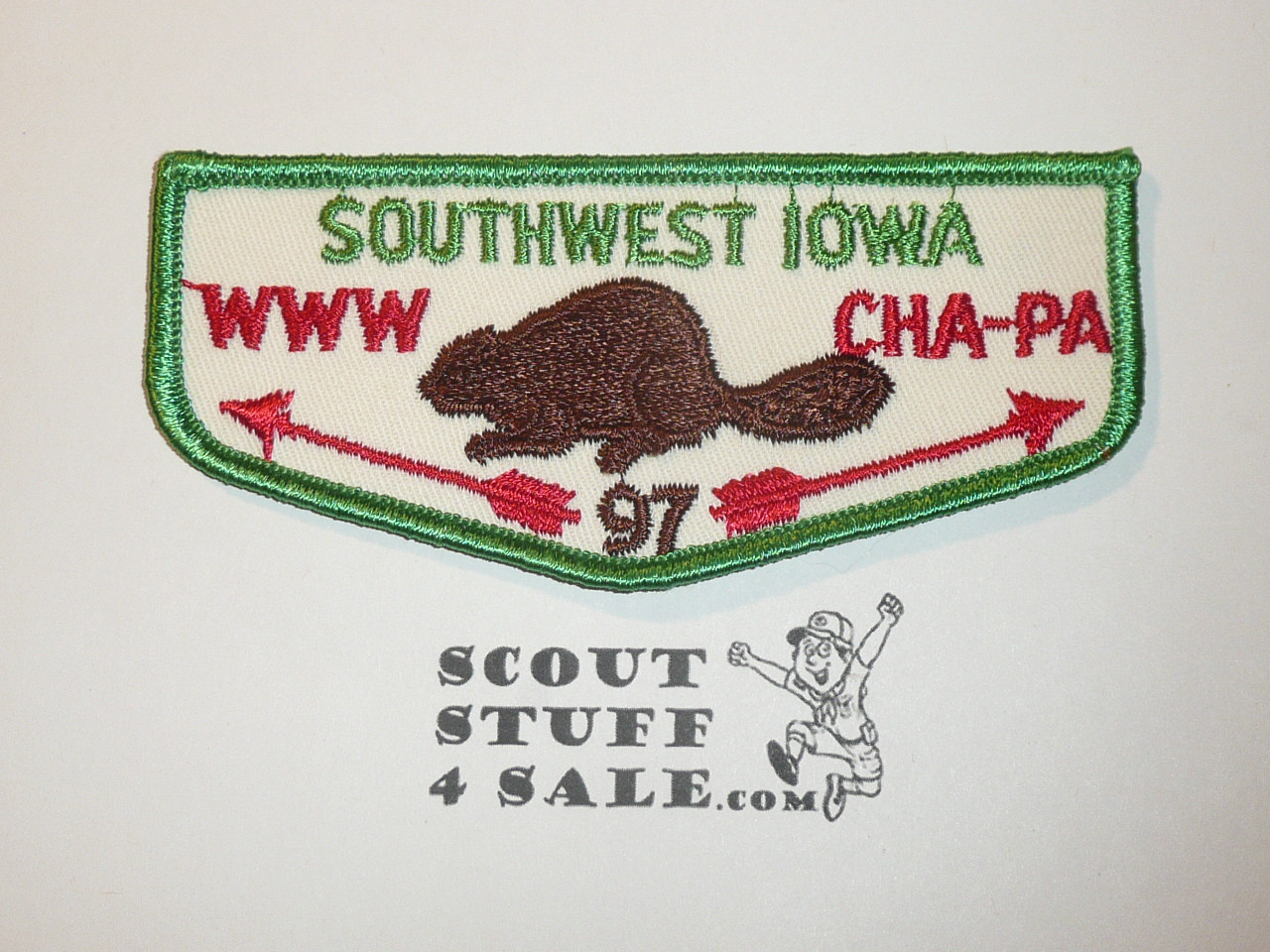 Order of the Arrow Lodge #97 Cha-Pa f2 Flap Patch