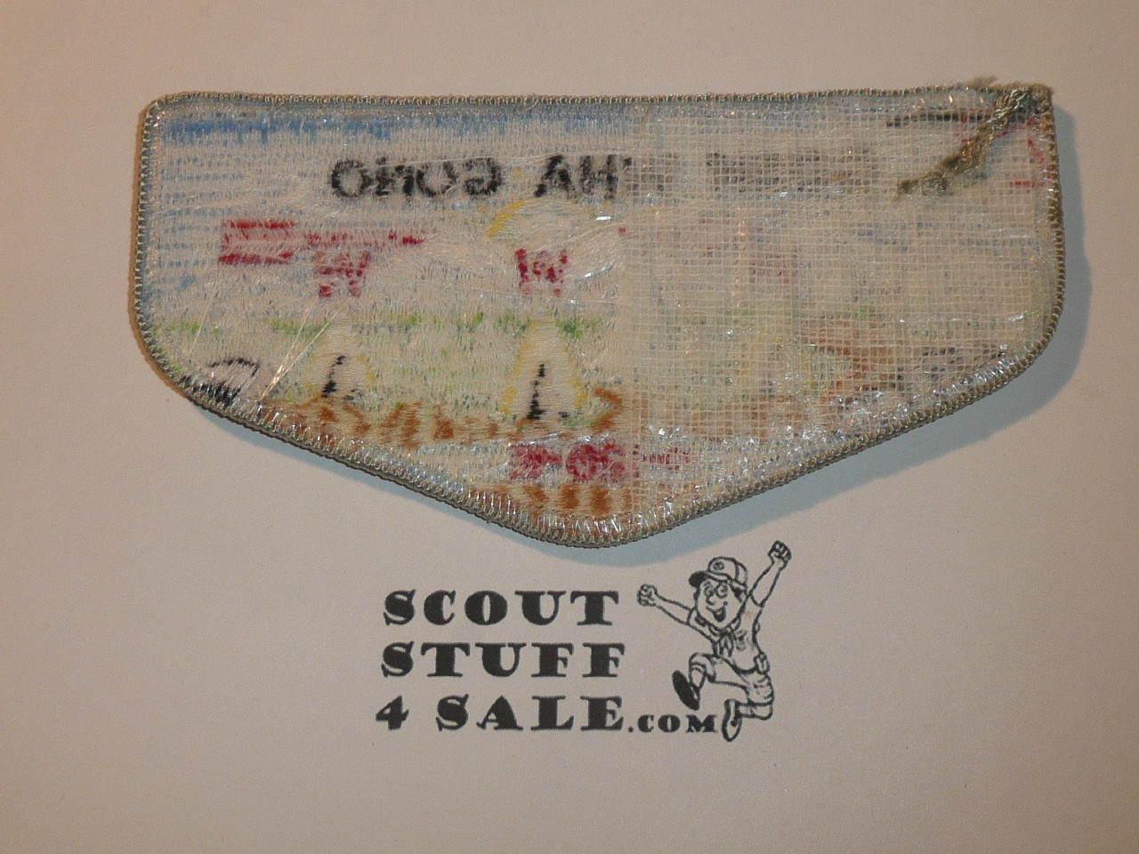 Order of the Arrow Lodge #120 Gosh Wha Gono s1b First Flap Patch