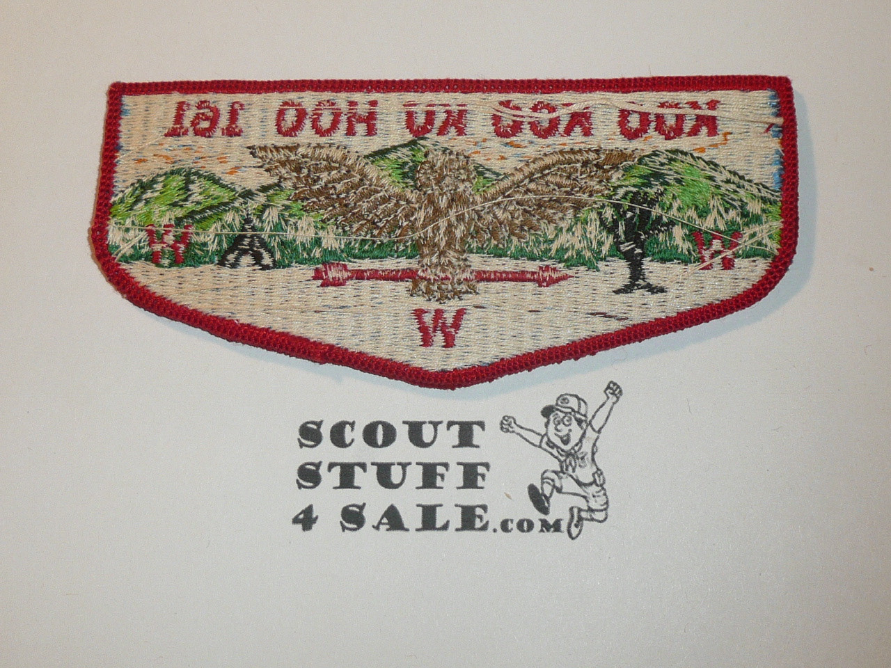 Order of the Arrow Lodge #161 Koo Koo Ku Hoo s3 Flap Patch