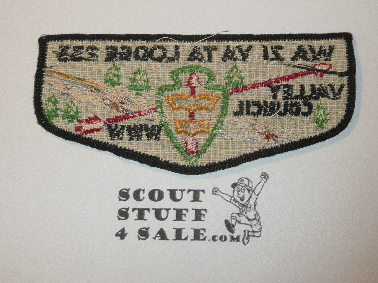 Order of the Arrow Lodge #233 Wa-Zi-Ya-Ta f2a Flap Patch