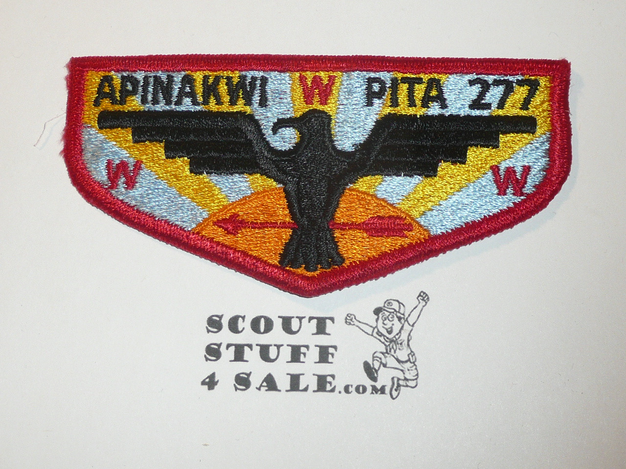 Order of the Arrow Lodge #277 Apinakwi Pita s1 Flap Patch