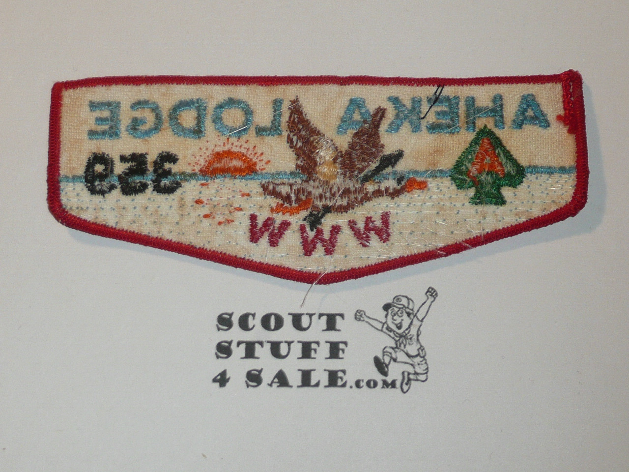 Order of the Arrow Lodge #359 Aheka f2b Flap Patch