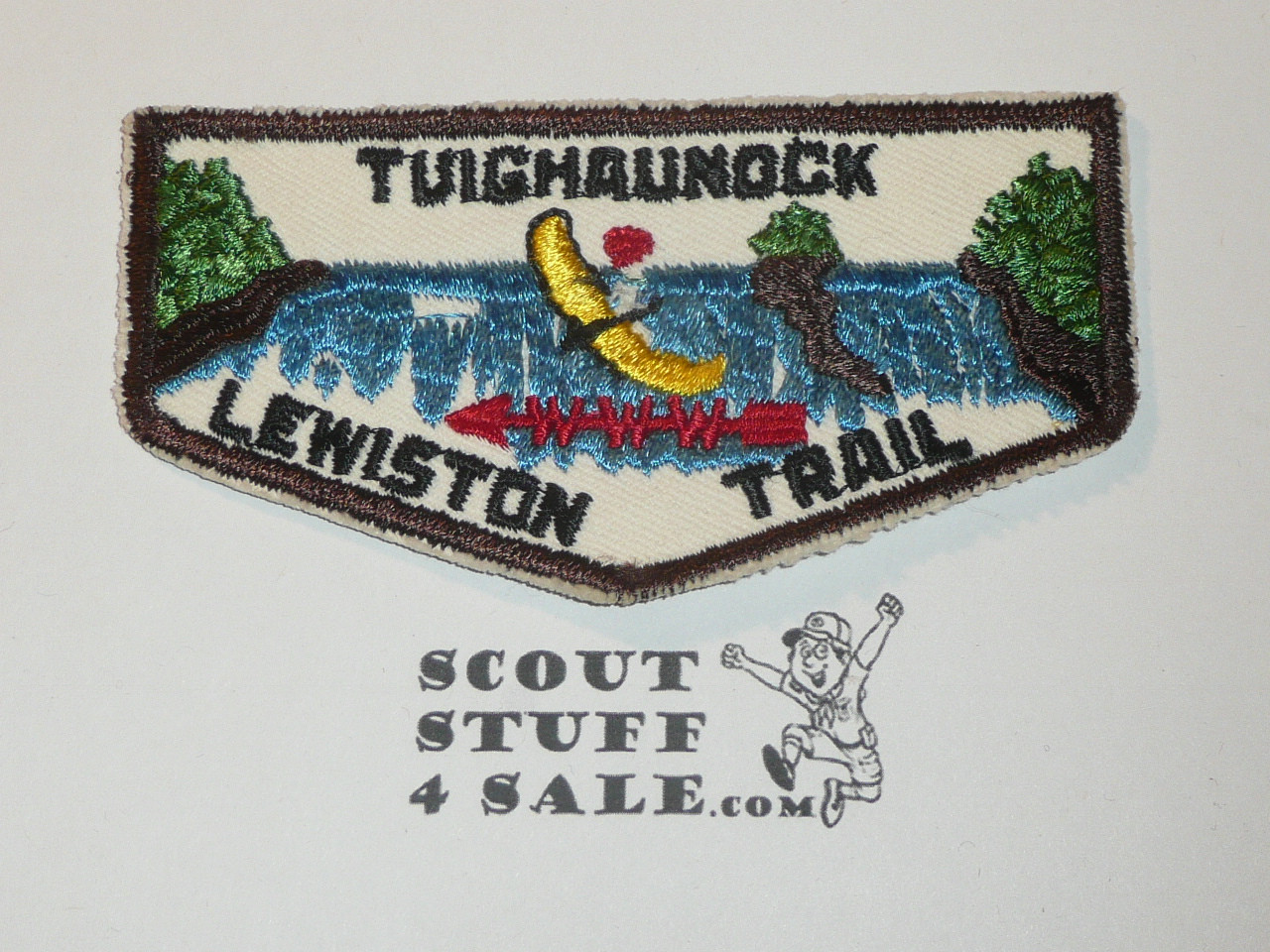 Order of the Arrow Lodge #409 Tuighaunock f1a First Flap Patch