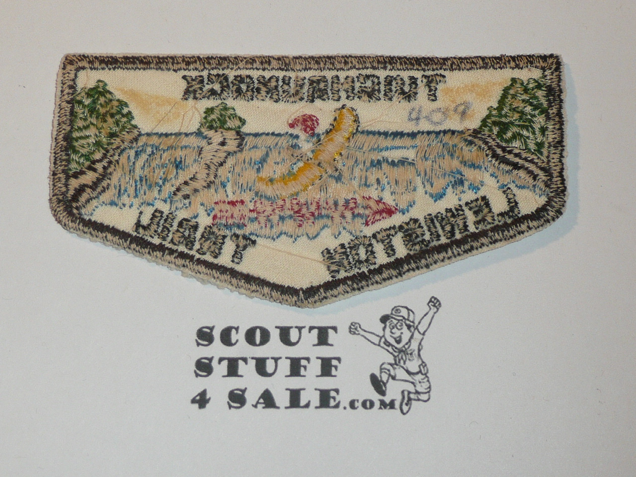 Order of the Arrow Lodge #409 Tuighaunock f1a First Flap Patch