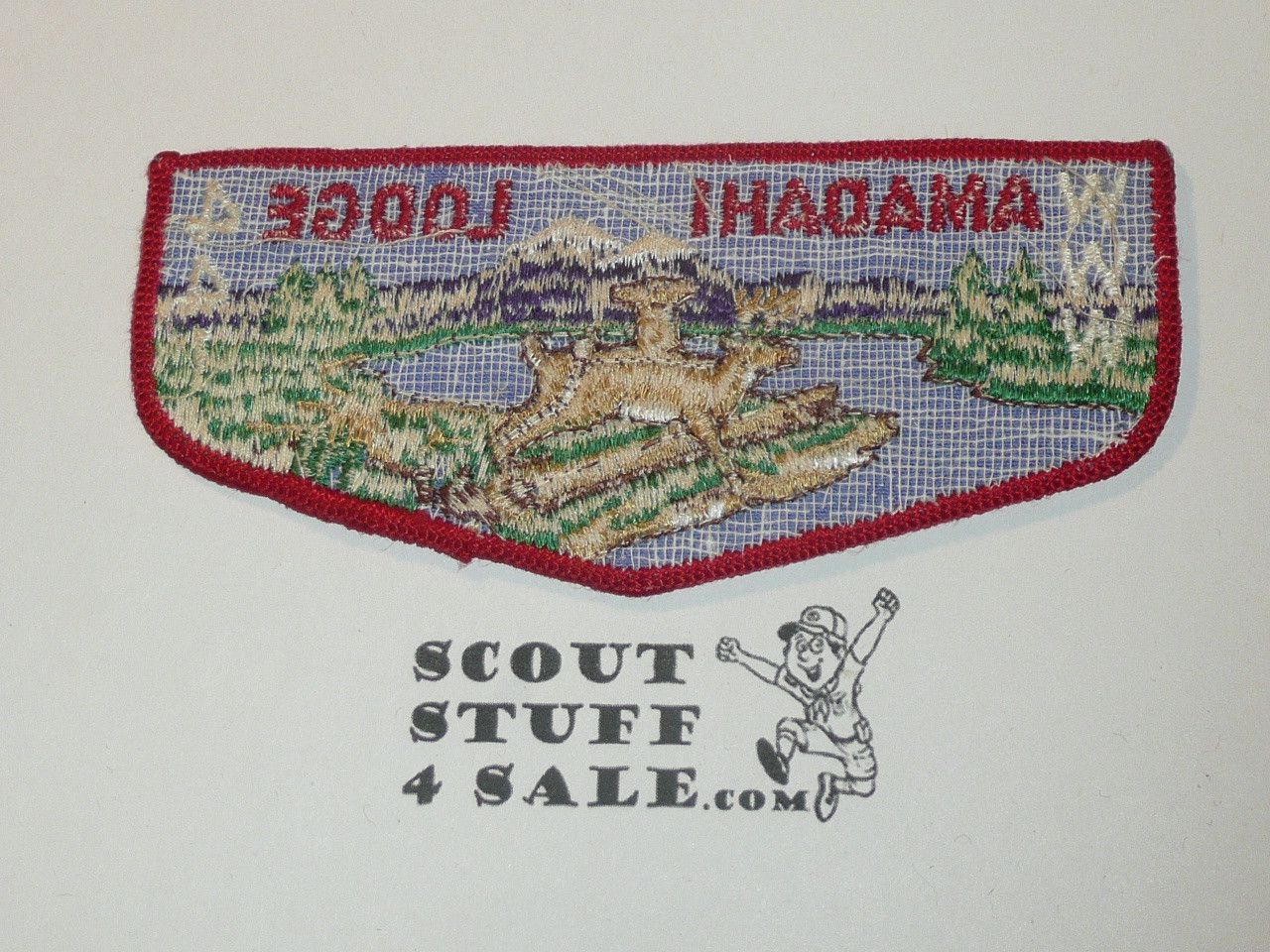 Order of the Arrow Lodge #441 Amadahi f3b Flap Patch