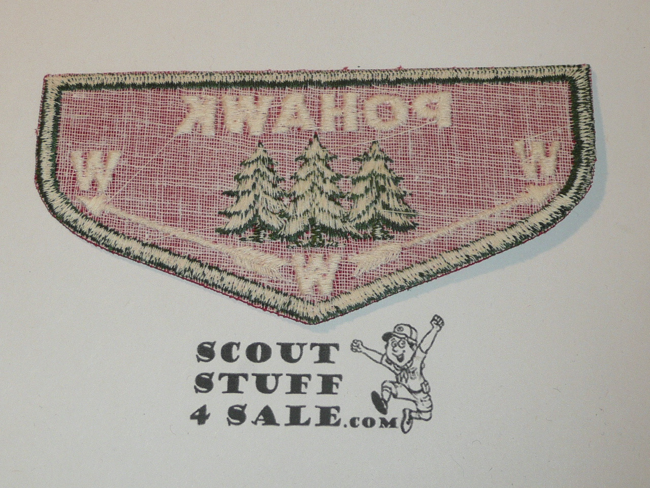 Order of the Arrow Lodge #445 Pohawk f1a First Flap Patch