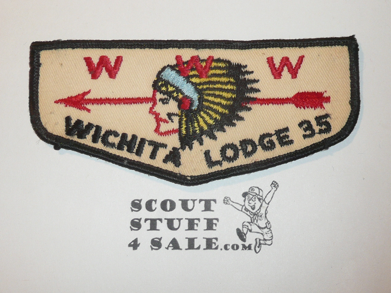 Order of the Arrow Lodge #35 Wichita f1 First Flap Patch